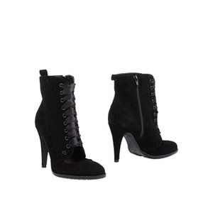 Fornarina Suede High Heel Black Boots